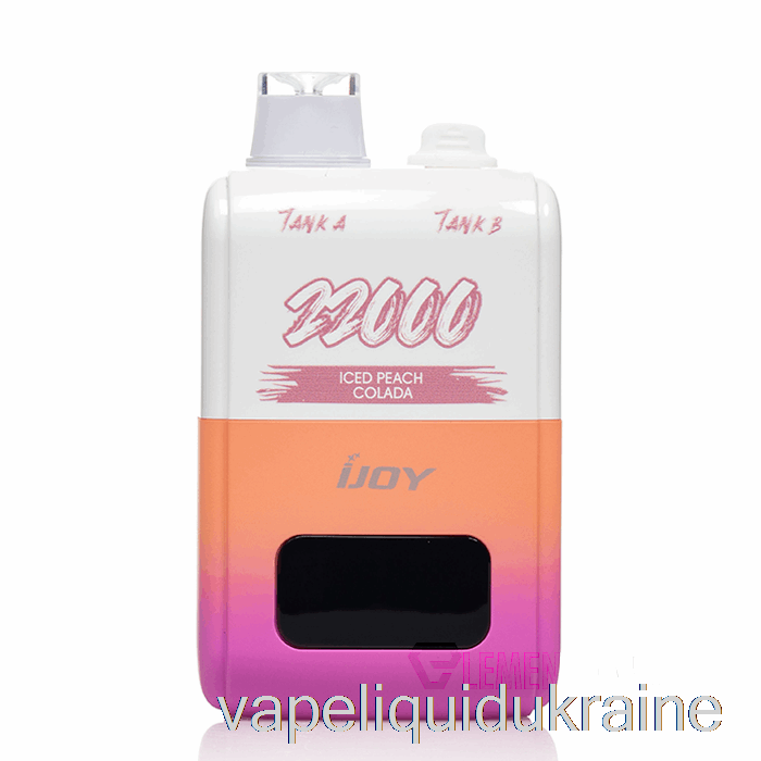 Vape Ukraine iJoy SD22000 Disposable Iced Peach Colada